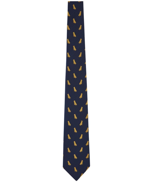 Men’s Schöffel Ashford Woven Silk Tie - Navy Labrador