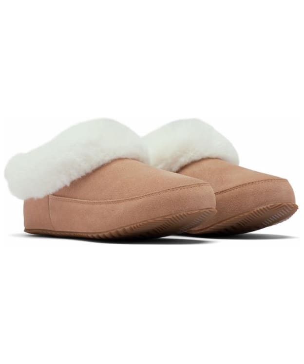 Women's Sorel Go Coffee Run Slippers - Tawny Buff / Natural
