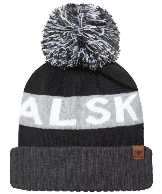 Sealskinz Foulden Water Repellent Cold Weather Bobble Hat - Black