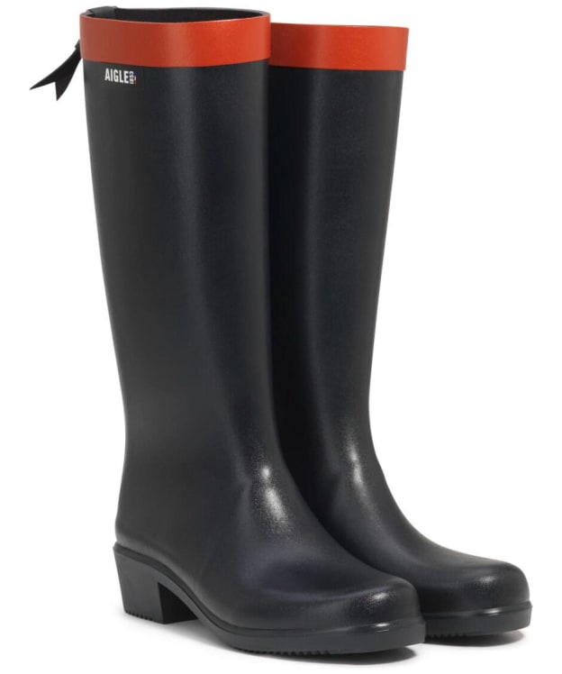 Women’s Aigle Myrica Tall Wellington Boots - Marine