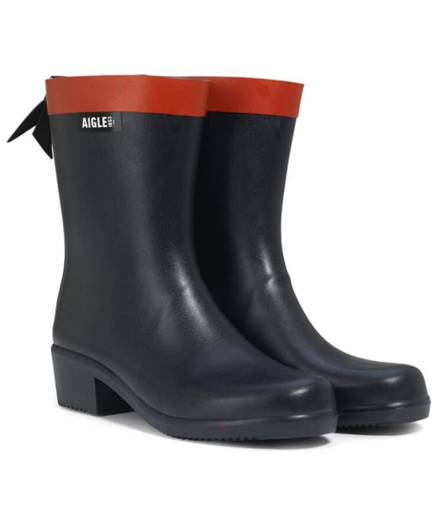 Women’s Aigle Myrica Mid Wellington Boots - Marine