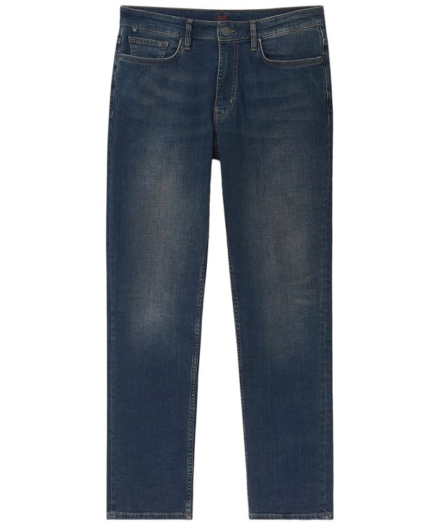 Men's Crew Clothing Parker Straight Jeans - Dark Vintage