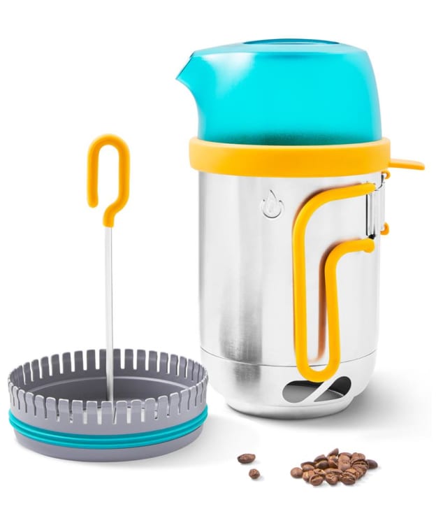 BioLite CampStove KettlePot and Coffee Set - Stainless Steel