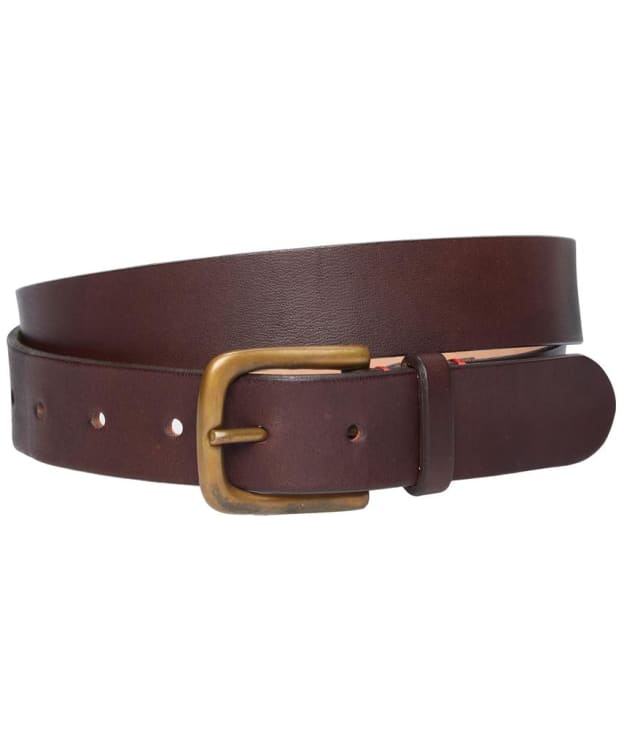 Men's Aubin Johnstone Leather Belt - Brown