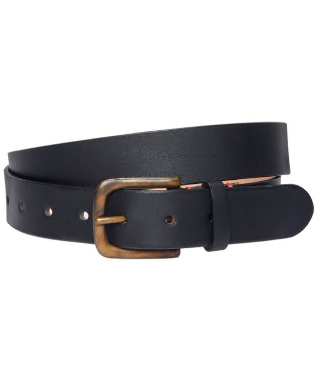 Men's Aubin Johnstone Leather Belt - Black