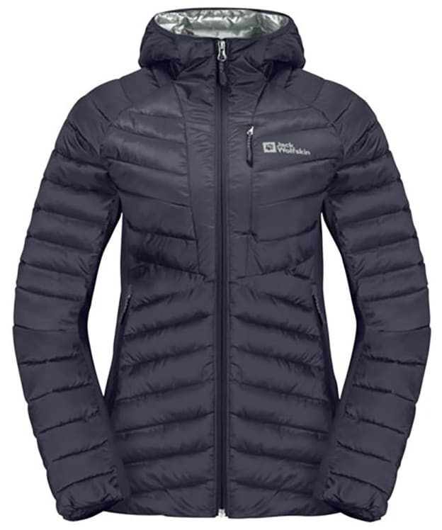 Women's Jack Wolfskin Routeburn Pro Insulated Jacket - Graphite / Cool Grey