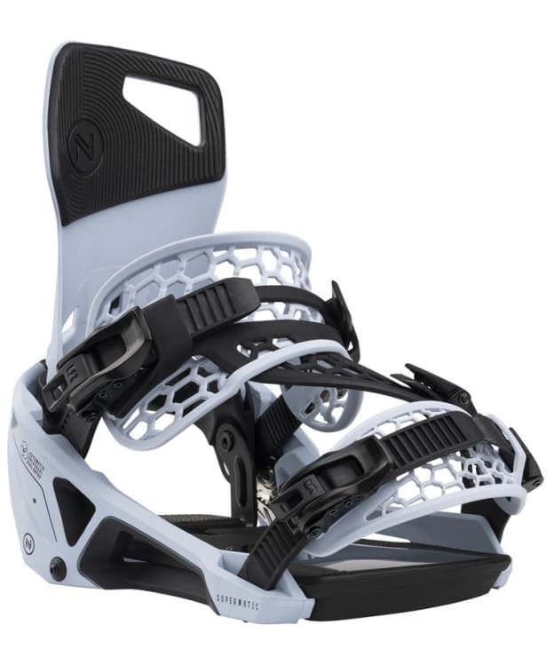 Nidecker Supermatic Snowboard Bindings - Cannonblue