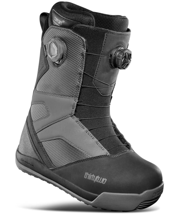 Men's ThirtyTwo STW Double BOA Snowboard Boots - Black / Charcoal