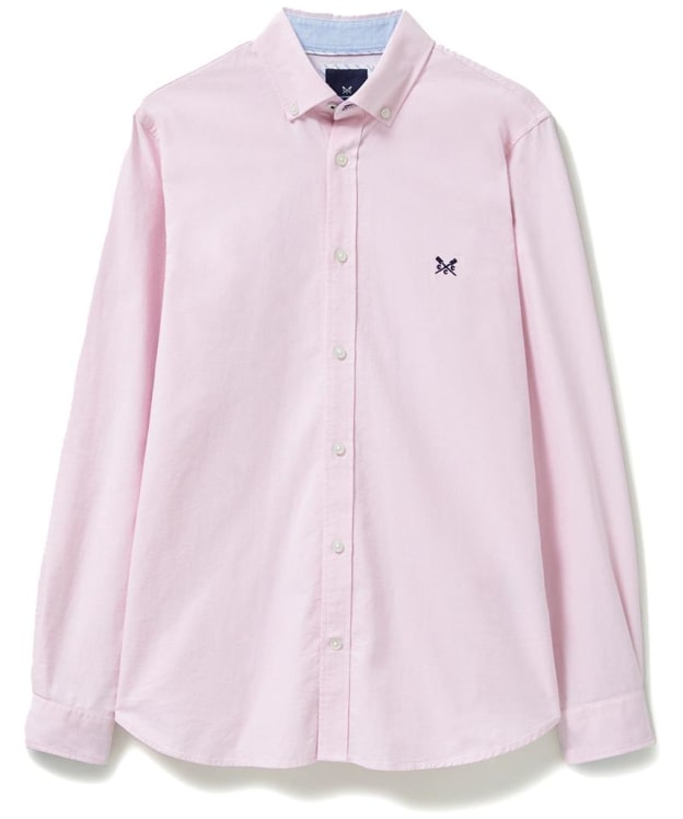 Men’s Crew Clothing Slim Oxford Shirt - Classic Pink