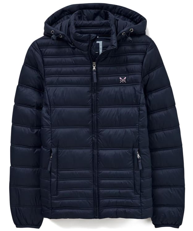 Women’s Crew Clothing Lightweight Padded Coat - Navy