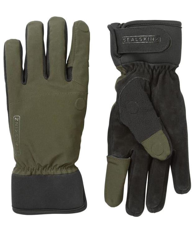 Sealskinz Stanford Waterproof All Weather Sporting Gloves - Olive