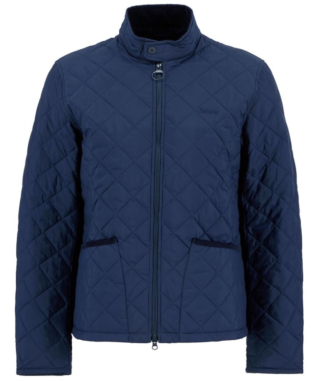 Men's Barbour Linden Quilted Jacket - Navy