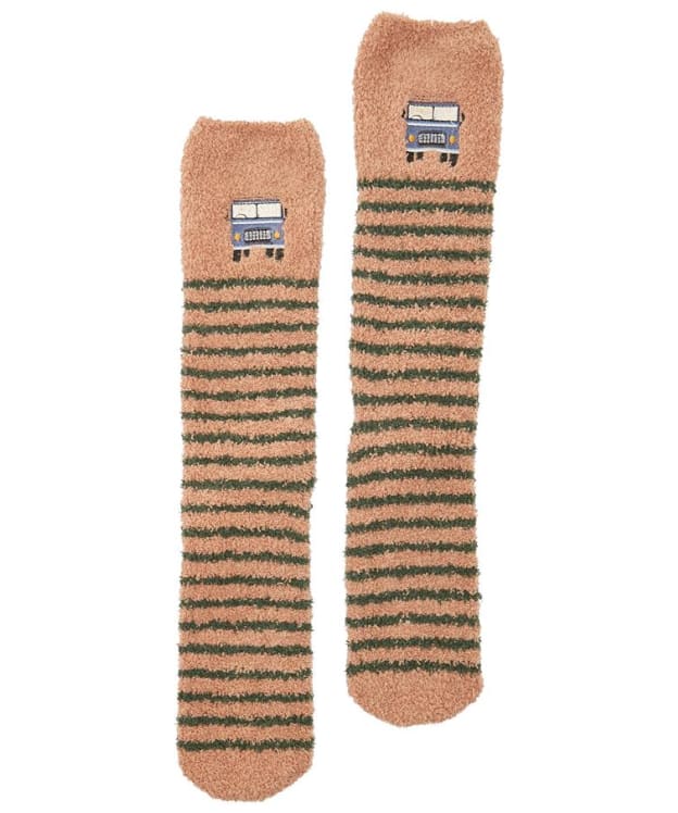 Men's Joules Fluffy Socks - Neutral 4x4
