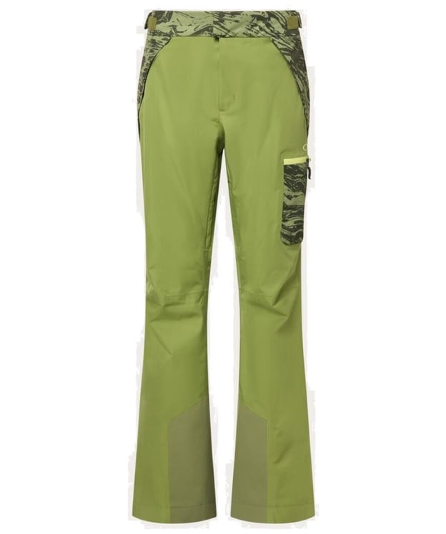 Women's Oakley TC Juno Reduct Shell Snow Pants 2.0 - Duality Swirl Green