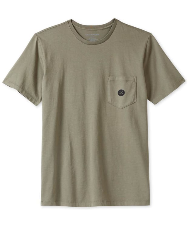 Men's Outerknown OK Dot Pocket Tee - Wild Mushroom
