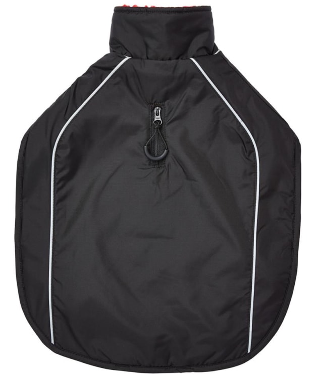 dryrobe® Dog Coat - Black / Red