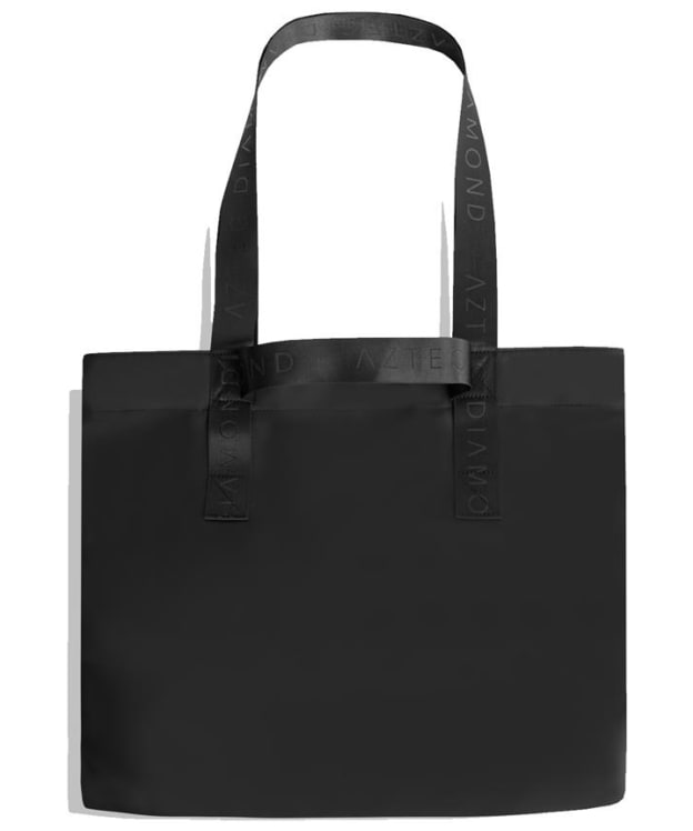 Women's Aztec Diamond Rubberised Tote Bag - Black