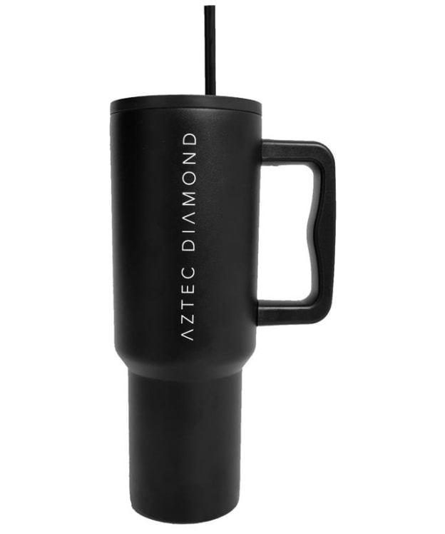 Aztec Diamond Straw Tumbler - Black