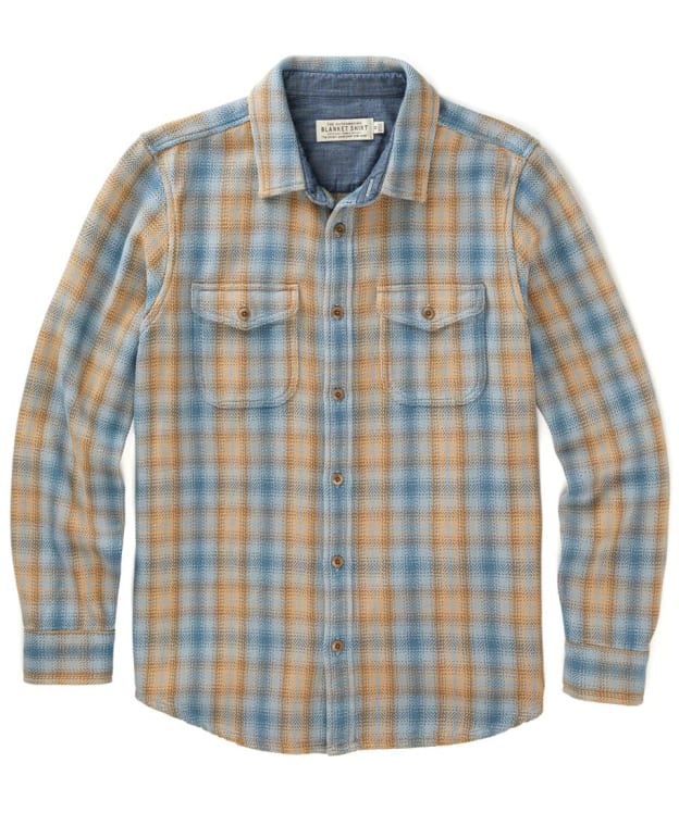 Men's Outerknown Blanket Shirt - Savanna Culver Herringbone Plaid