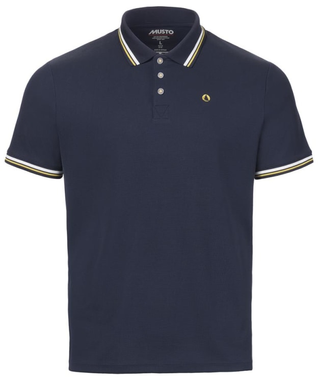 Men's Musto Evo Pro Lite Short Sleeve Polo Shirt 2.0 - Navy