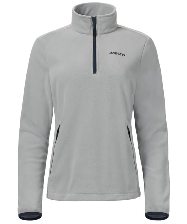 Women’s Musto Snug Polartec 1/4 Zip Funnel Neck Fleece - Quarry