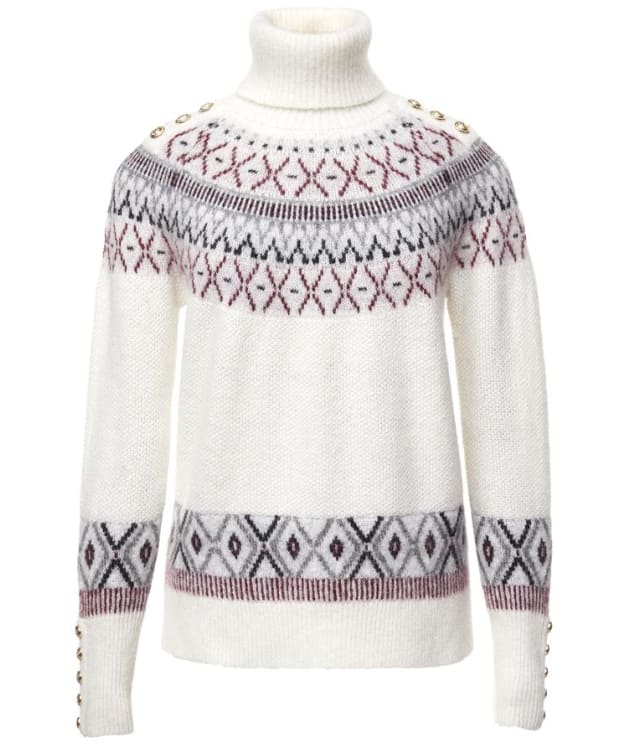 Women's Holland Cooper Fairisle Knitted Jumper - Cream
