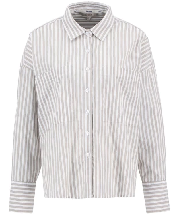 Women's Barbour Violetta Shirt - Sandstone Stripe