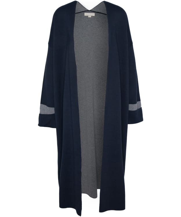 Women's Barbour Coretta Cardigan - Navy / Grey Marl