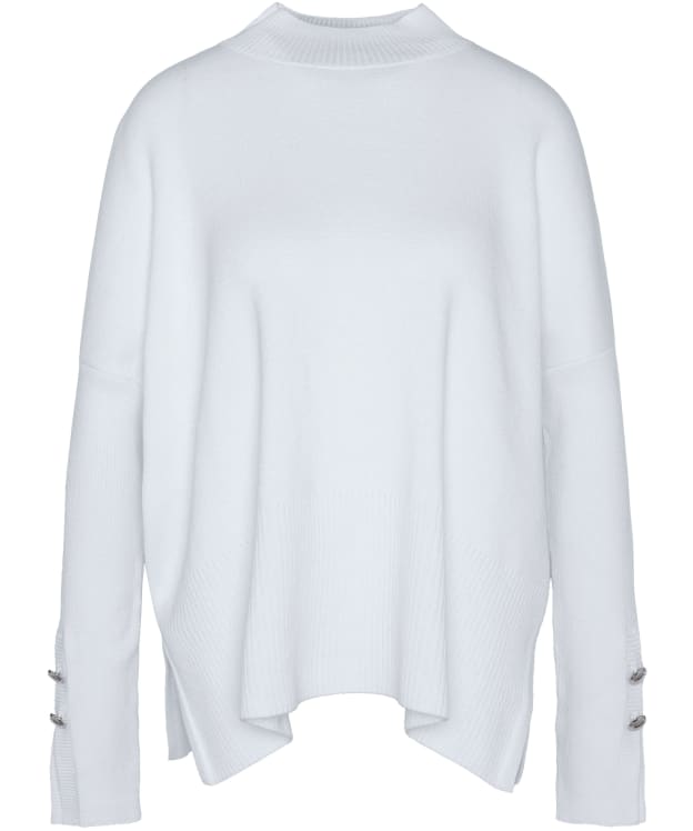 Women's Barbour International Kaylee Knitted Jumper - White