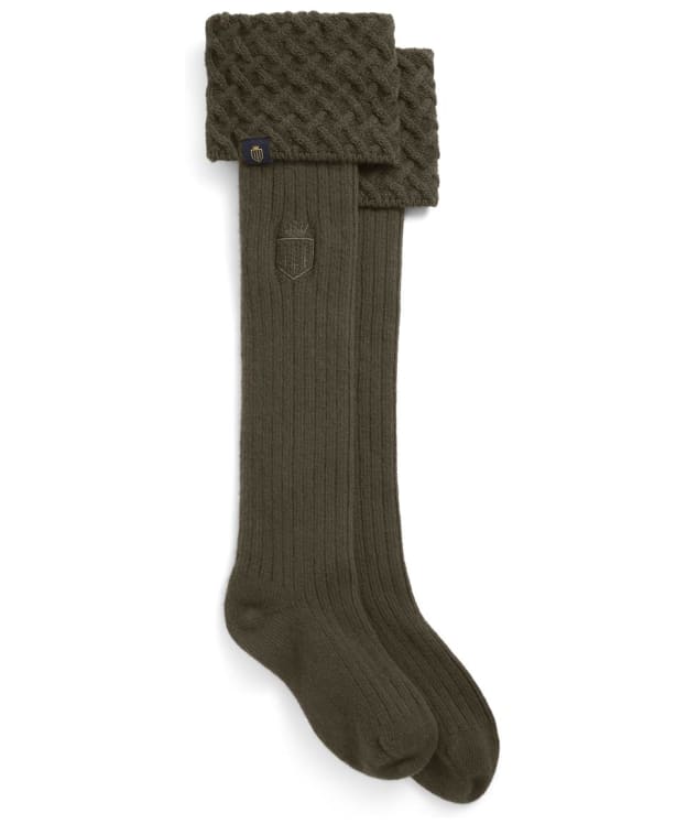 Women’s Fairfax & Favor Explorer Merino Wool Socks - Moss Green