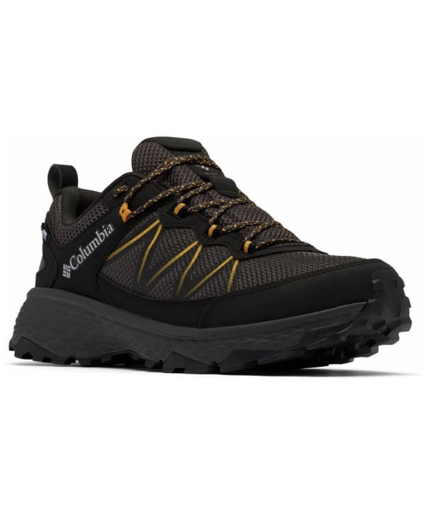Men's Columbia Peakfreak Rush™ Outdry™ Walking Shoes - Black / Raw Honey