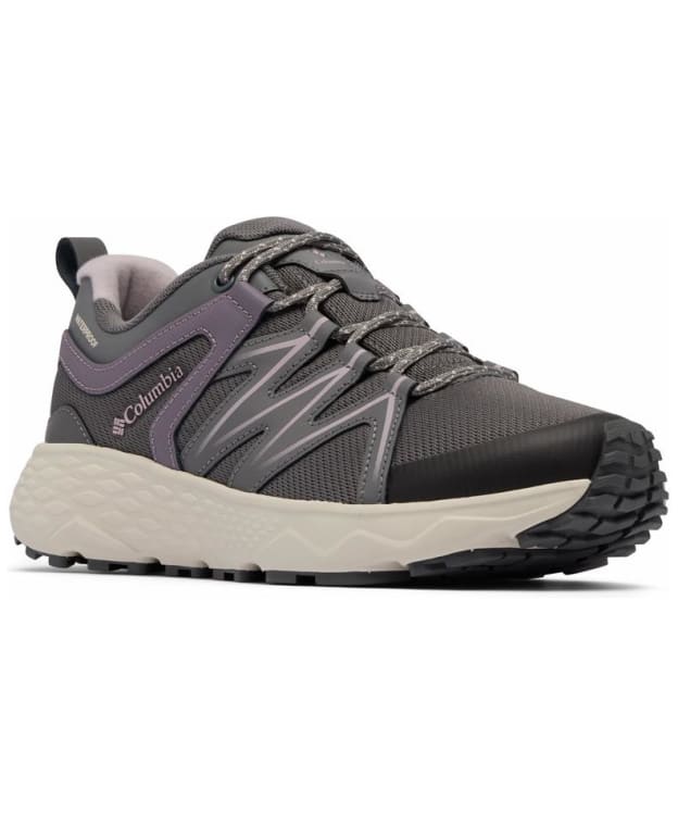 Women's Columbia Peakfreak Roam™ Waterproof Walking Shoes - City Grey / Granite Purple