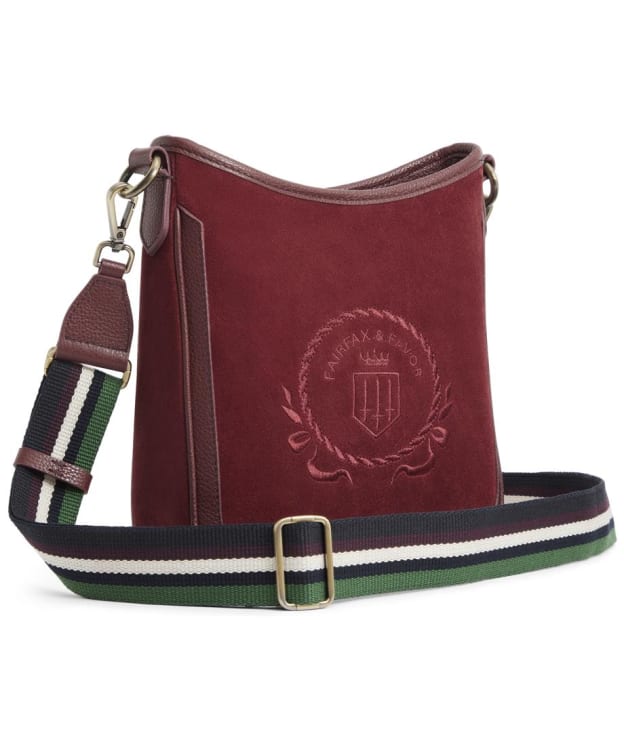 Women's Fairfax & Favor Richmond Messenger Bag - Ruby