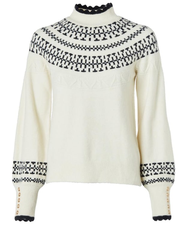 Women's Holland Cooper Elodie Roll Neck Knit - Natural