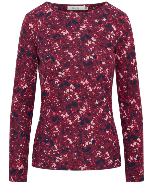 Women's Lily & Me Monica Top - Mulberry