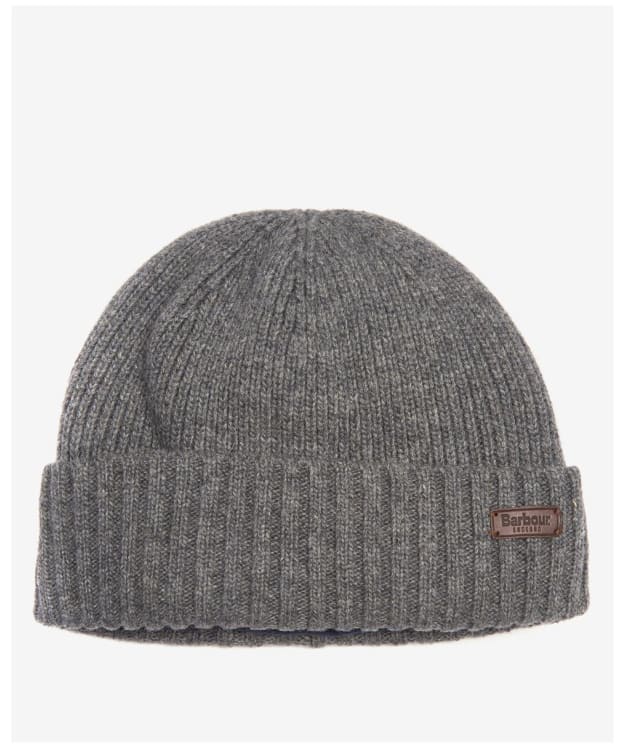 Men's Barbour Carlton Beanie Hat - Grey
