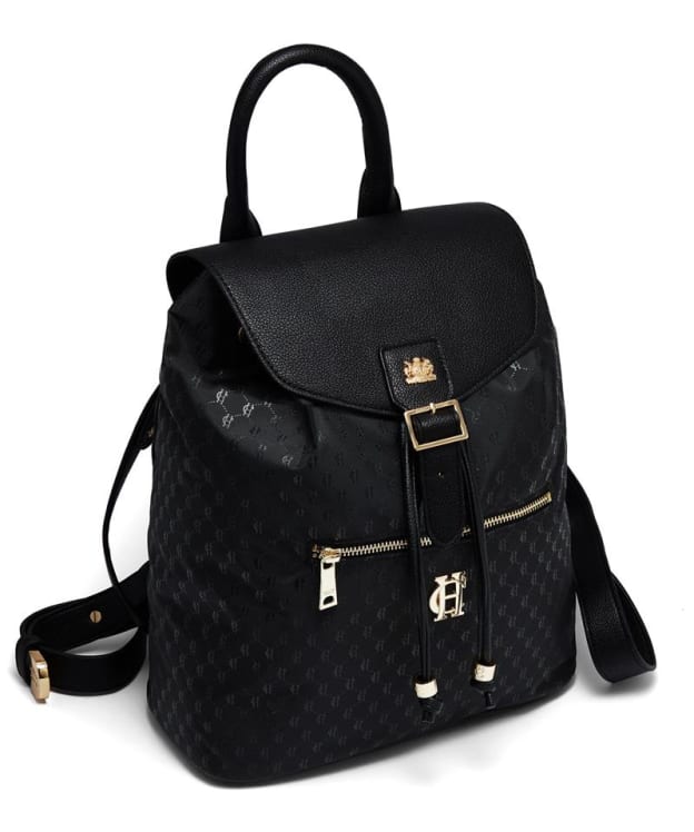Women's Holland Cooper Regency Monogram Backpack - Black Monogram