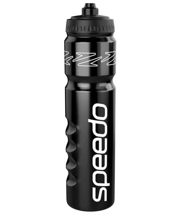 Speedo Water Bottle 1L - Black / White