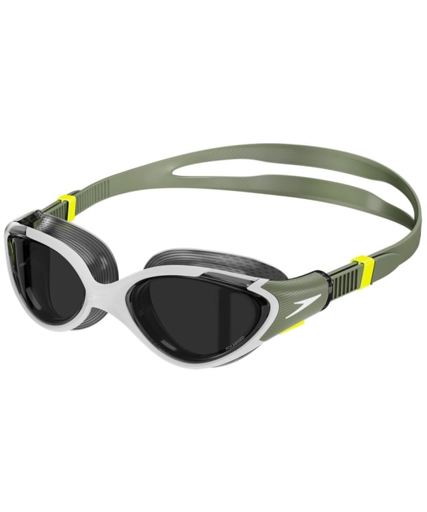 Women’s Speedo Biofuse 2.0 Polarised Swim Goggles - Green / White
