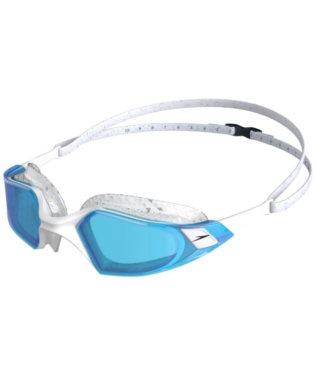 Speedo Aquapulse Pro Swim Goggles - White / Blue