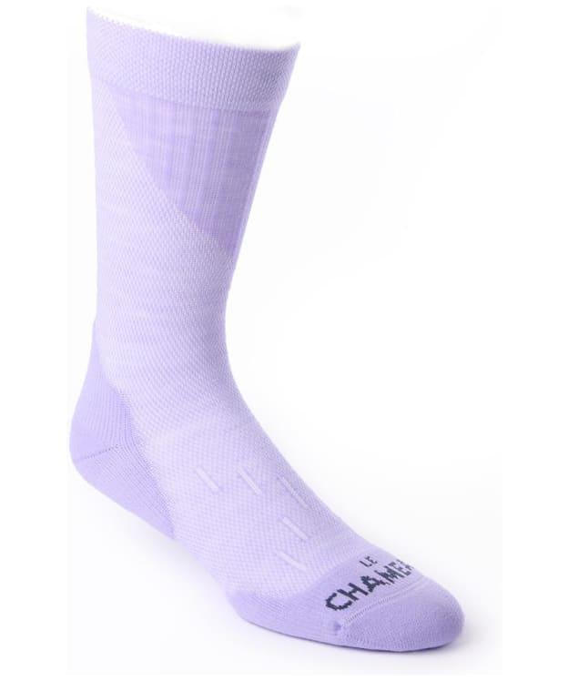 Women's Le Chameau Iris Merino Blend Low Socks - Lila