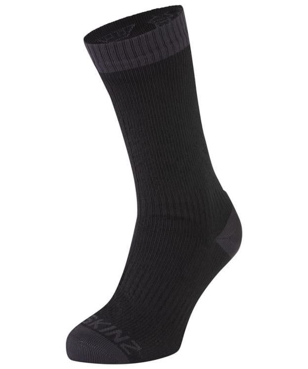SealSkinz Wiveton Waterproof Warm Weather Mid Length Sock - Black