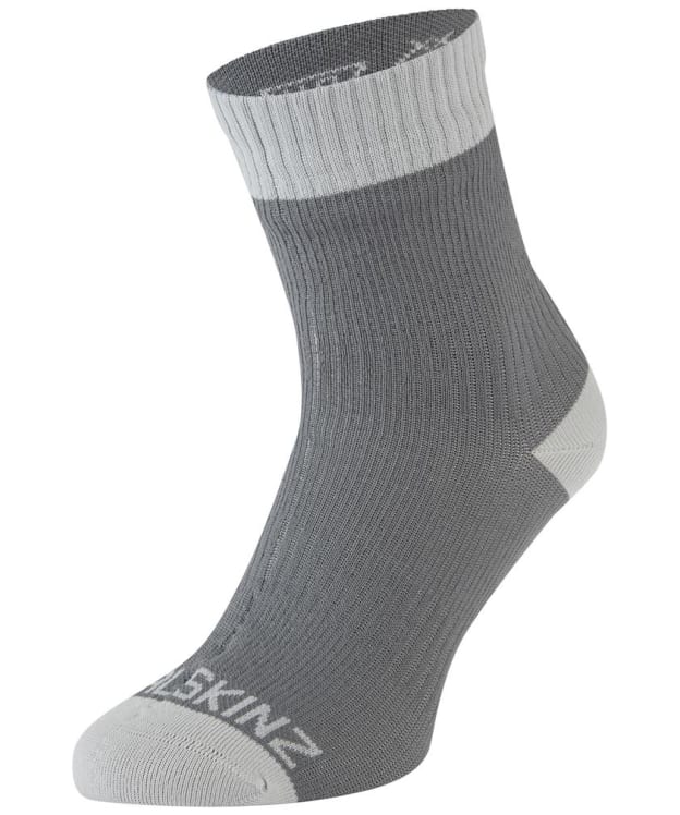 SealSkinz Wretham Waterproof Warm Weather Ankle Length Sock - Grey
