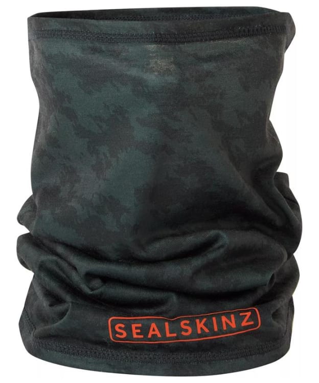SealSkinz Harpley Water Repellent Camo Neck Warmer - Olive Camo