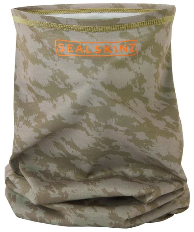 SealSkinz Harpley Water Repellent Camo Neck Warmer - Beige Camo