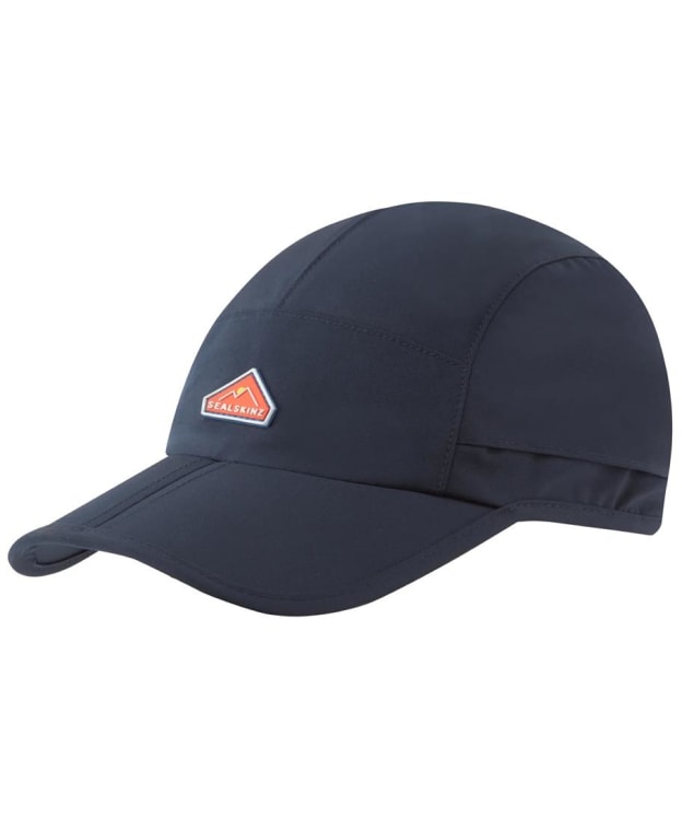 SealSkinz Poringland Waterproof Foldable Peak Plain Hiking Cap - Navy