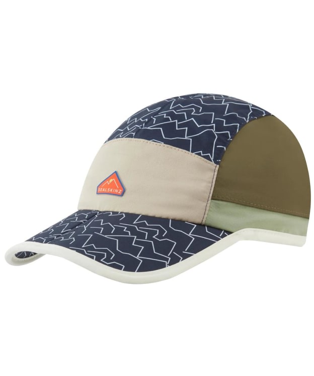 SealSkinz Poringland Waterproof Foldable Peak Plain Hiking Cap - Blue
