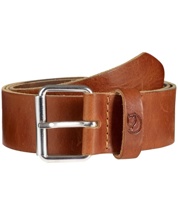 Fjallraven Singi Belt 4cm - Leather Cognac