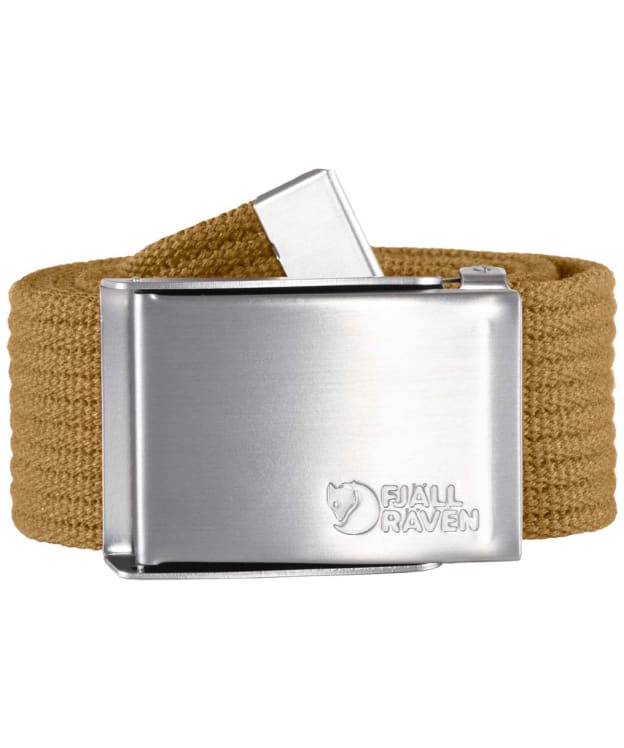 Men's Fjallraven Canvas Belt - Buckwheat Brown