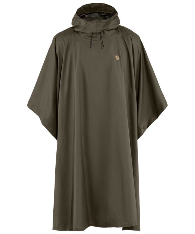 Fjallraven Waterproof Poncho - Dark Olive